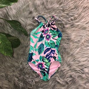 🦋Girls Floral One Piece 6-7